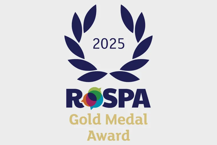 RoSPA Gold Award for Health and Safety Excellence