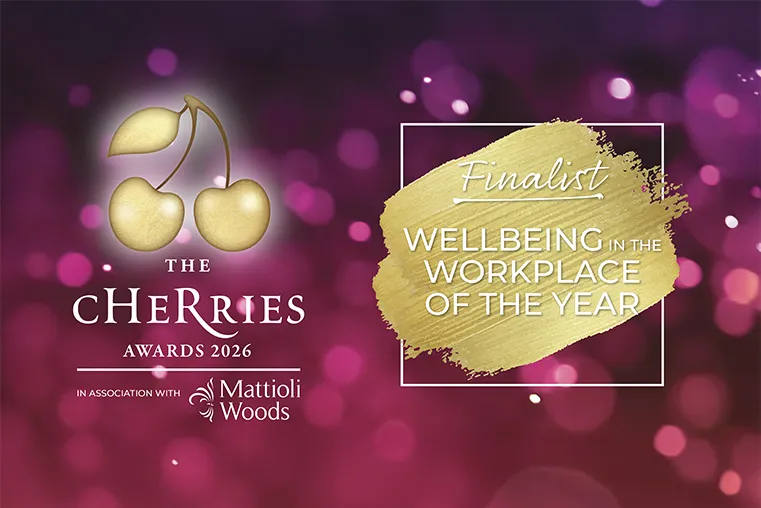 Finalist for Wellbeing Workplace of the Year Award